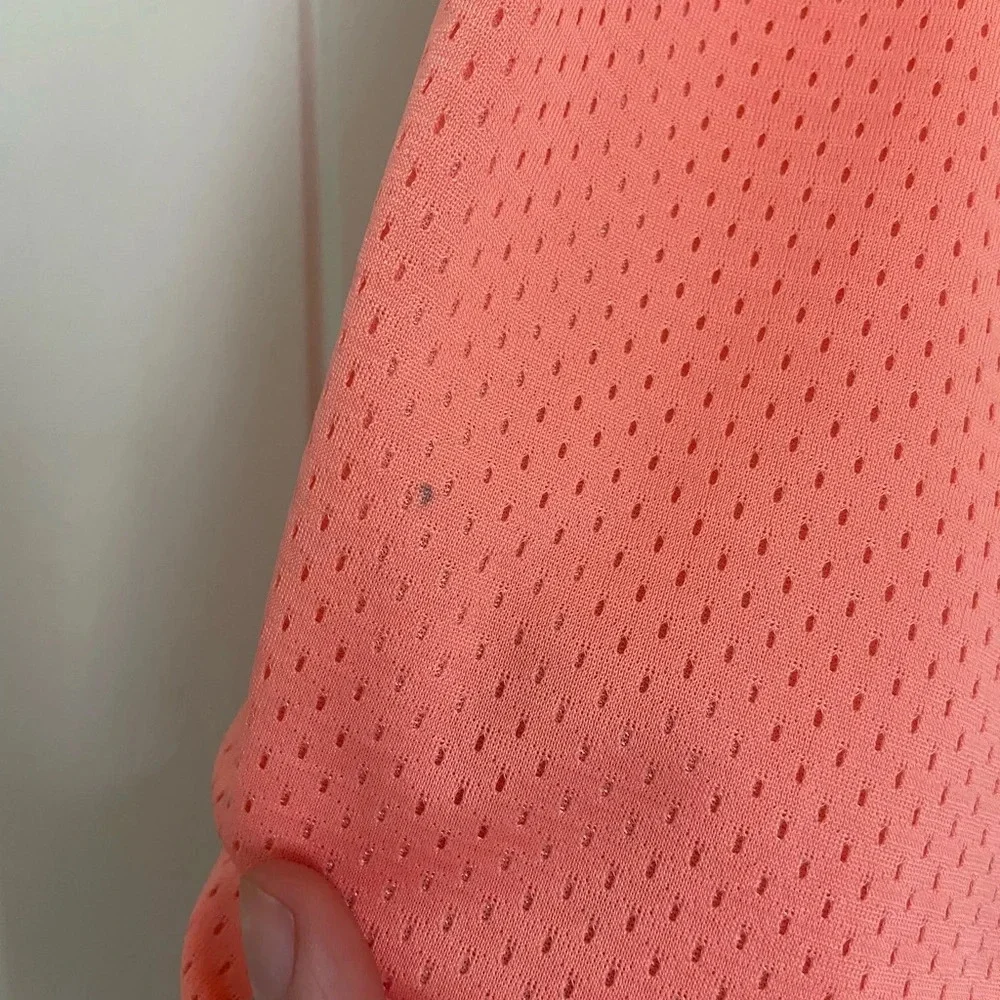 Justice‎ girl’s peach athletic shorts — XL
